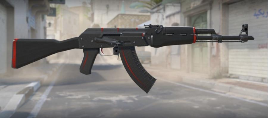  AK-47 (StatTrak™) | 红线（略有磨损）