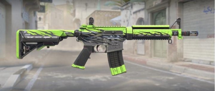 M4A4 | 破浪狂飙 (略有磨损)