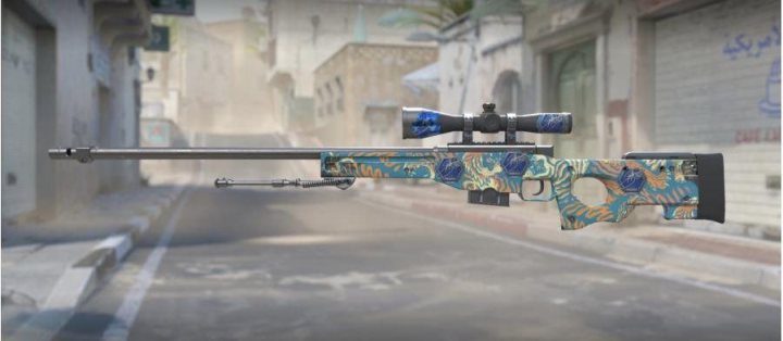  AWP | 锦虎（崭新的）